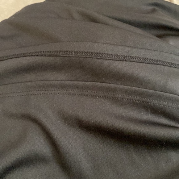 NWT est. 1946 black lined v-neck dress with pockets. Size 14/16 W. - Picture 7 of 10